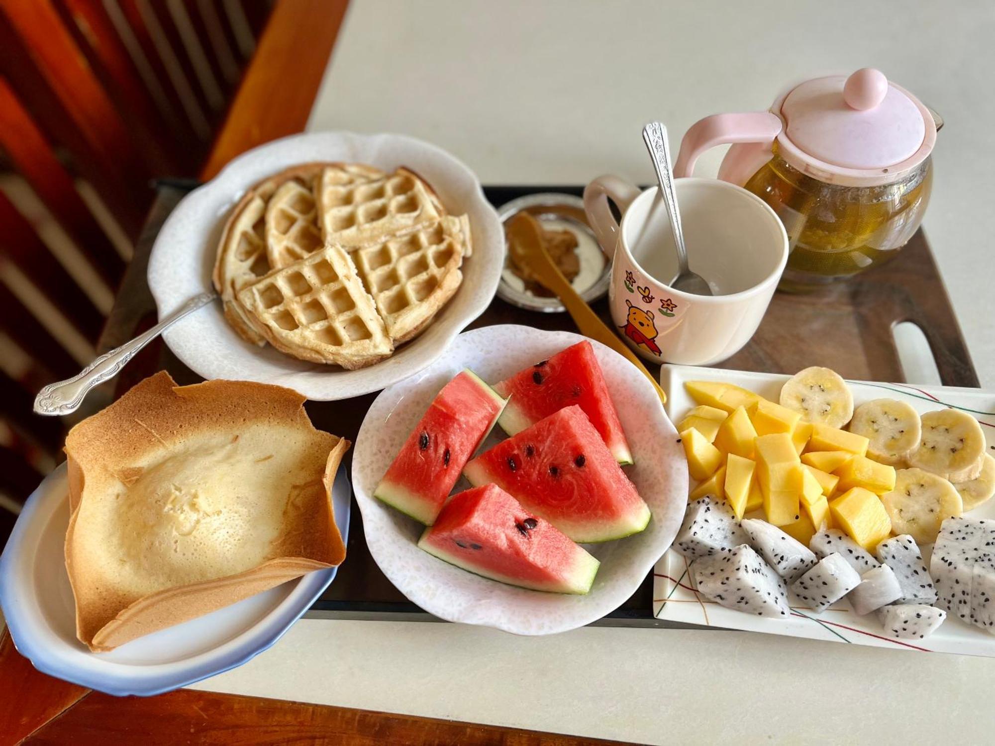 Cherry Homestay - Hoang De Motel 쩌우독 외부 사진